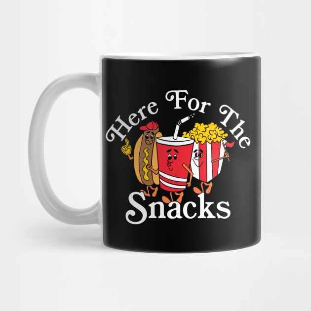 Here For The Snacks by tailgatemercantile